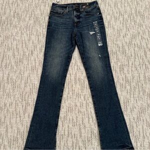 Skyscraper mid rise jeans